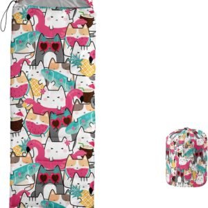 Print sleeping bag,sleeping bags,Outdoor Camping Sleeping Bag，Suitable For Children Boys And Girls Portable,Waterproof,Compact And Lightweight,Great For Outdoor Camping,Backpacking And Hiking