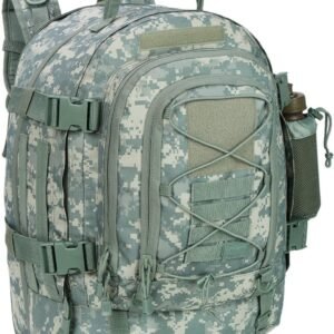 Expandable 40-64L Military Tactical Backpack 3 Day Bag Hiking Gym Sport Camping